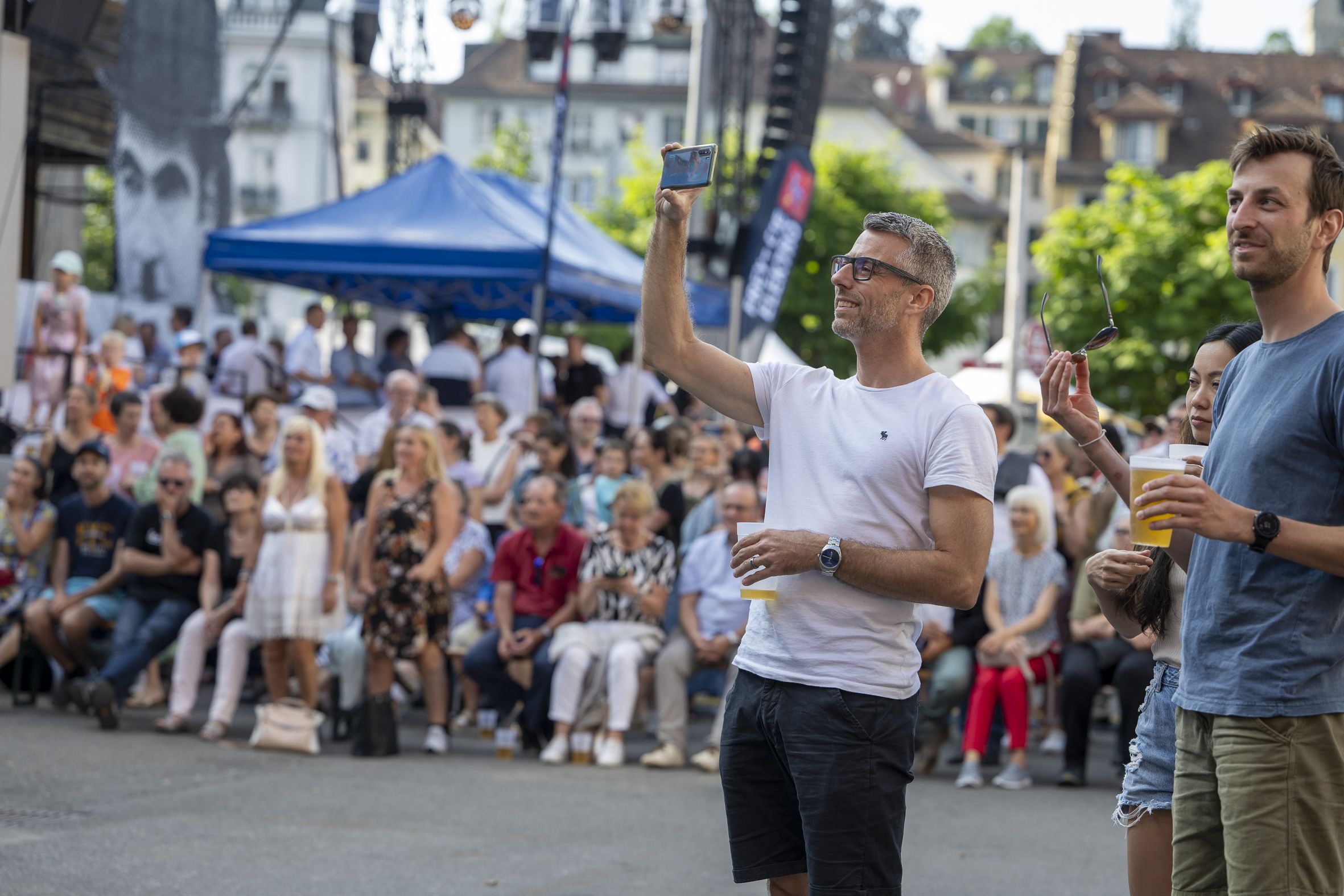 Der Start des Stadtfest Luzern ist gelungen